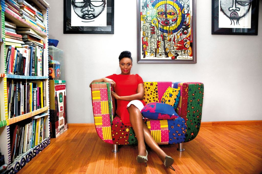 Chimamanda Ngozi Adichie by Akintunde Akinleye for Vogue UK