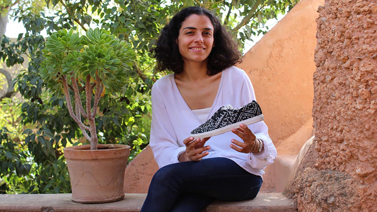 Fadela Bennani, créatrice de baskets marocaines vegan pour l’éducation des filles pauvres