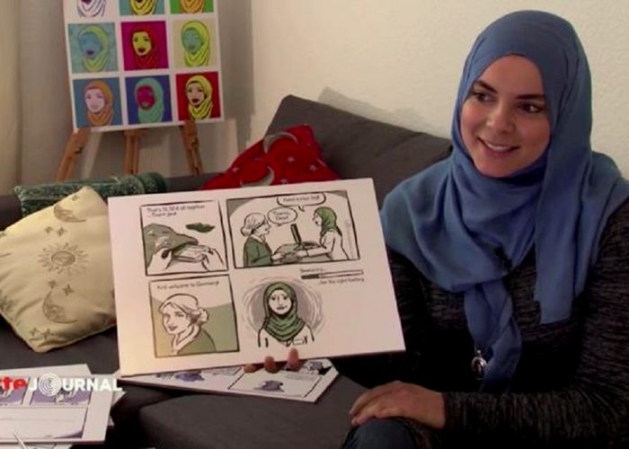 Soufeina, illustratrice musulmane de foi et européenne de culture