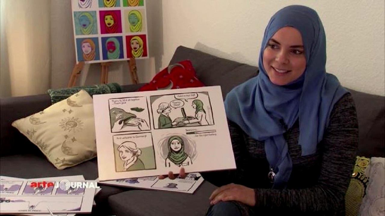 Soufeina, illustratrice musulmane de foi et européenne de culture