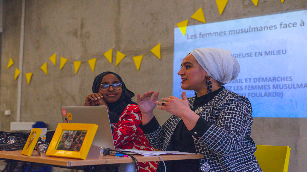 La place des femmes musulmanes face à l’emploi: Intervention de Fatiha AJBLI et Oumalkaire SULEMAN