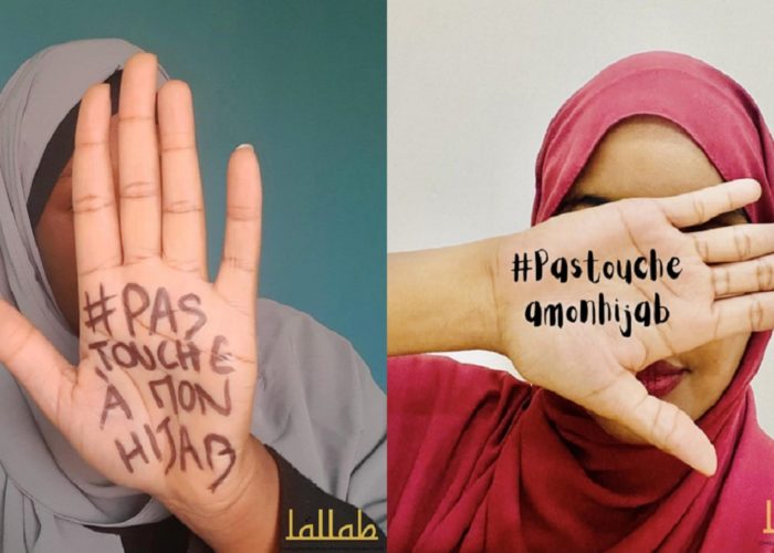 [Communiqué] #PasToucheAMonHijab et #HandsOffMyHijab : Les femmes musulmanes se mobilisent !
