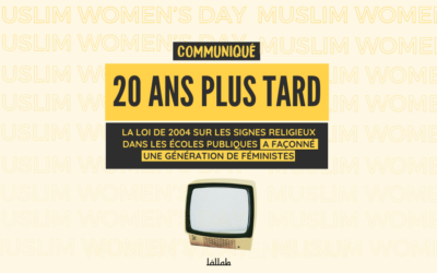 20 ans plus tard, la loi de 2004 sur les signes religieux dans les écoles publiques a façonné une génération de féministes